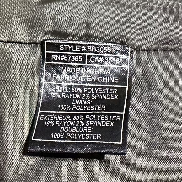 BB Dakota Double Breasted Pea Coat Size M Olive Army Green Military Ruffle - Picture 10 of 11